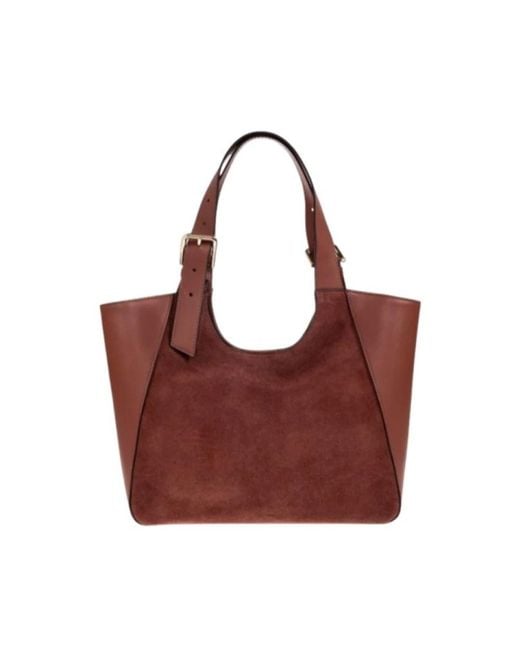 Furla Red Shopping Bags