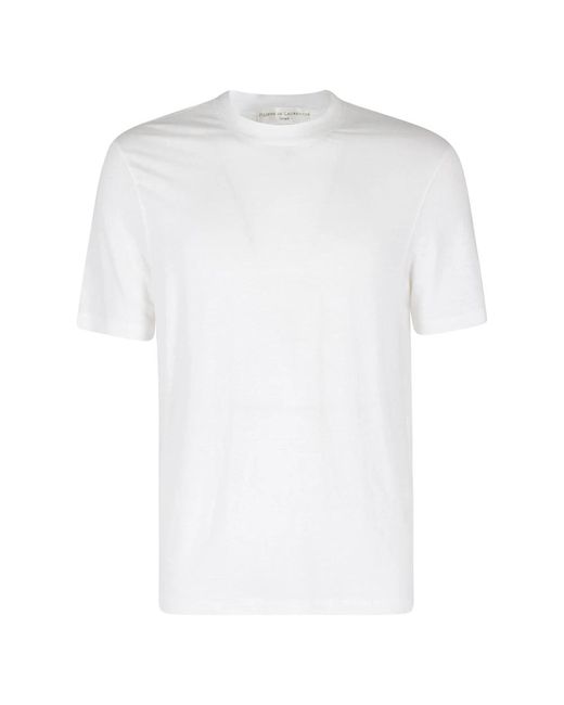T-Shirts di FILIPPO DE LAURENTIIS in White da Uomo