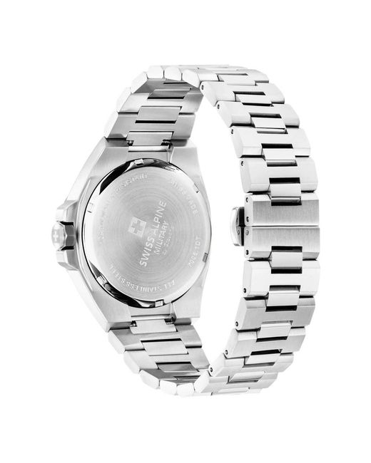 Swiss Alpine Military Metallic Watches
