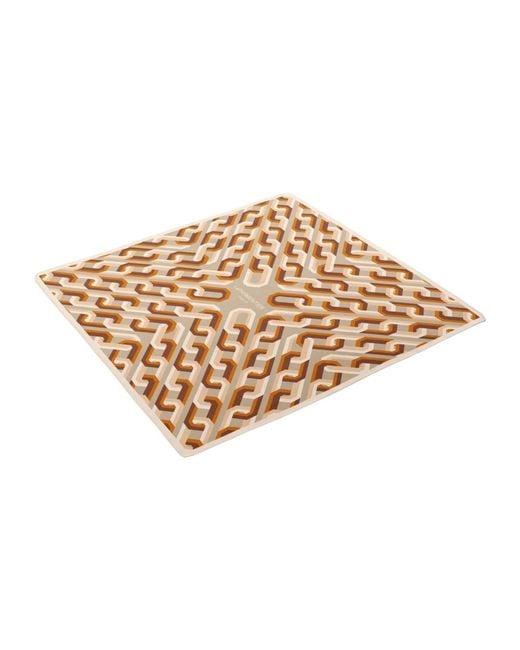 Le Parmentier Metallic Silk Scarves