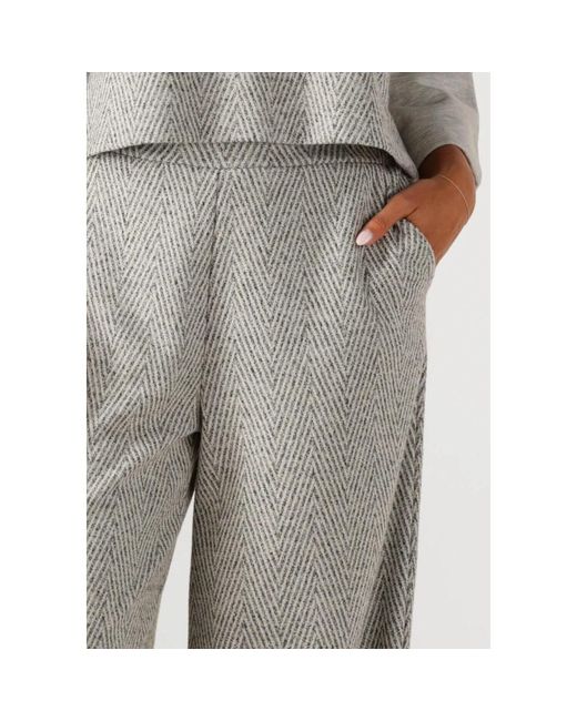 Summum Wide Trousers in het Gray