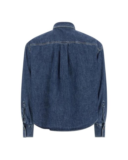 Brunello Cucinelli Blue Shirts