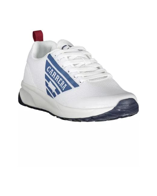 Carrera Herren Sneaker mit Kontrastierenden Details und Logo in White für Herren