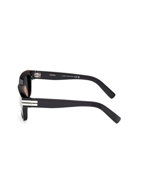 Zegna Black Sunglasses