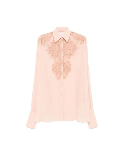 Ermanno Scervino Pink Shirts