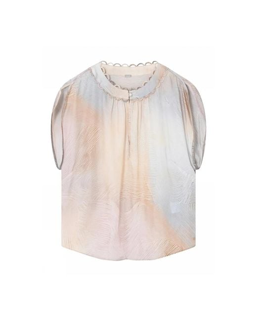 GUSTAV Natural Blouses