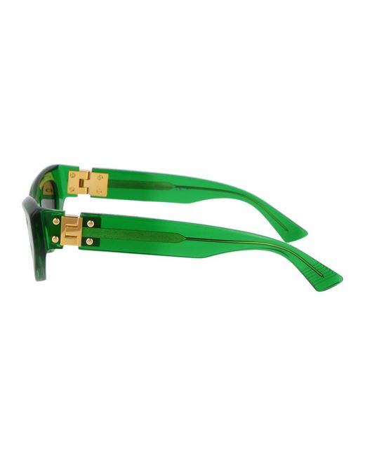 Bottega Veneta Green Stylische sonnenbrille bv1142s