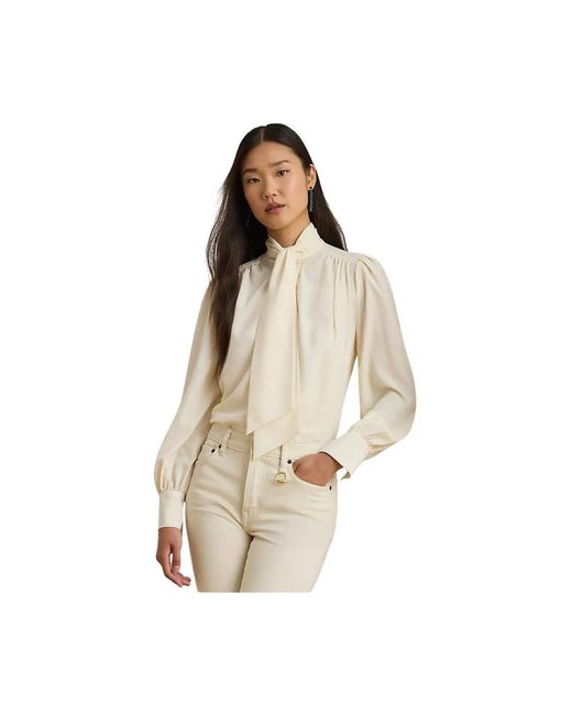 Ralph Lauren Natural Blouses