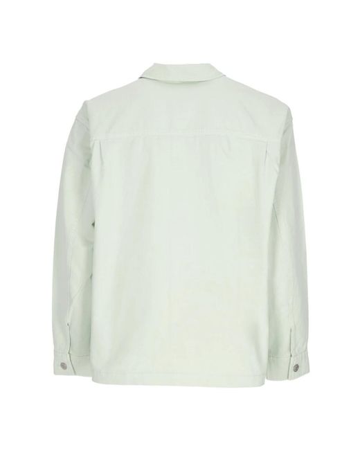 Obey Jassen ,Groen ,Katoen Surf Spray Overhemdjasje Met Kraag in het Green voor heren