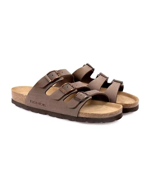 Sliders Rohde en coloris Brown