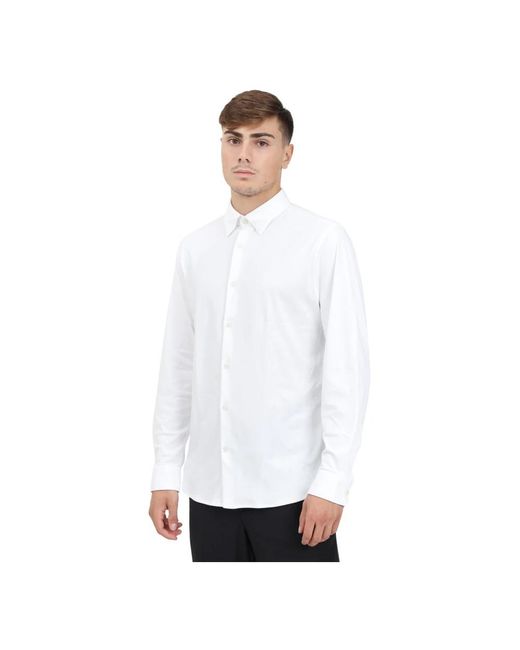 SELECTED Jersey Shirt in het White voor heren