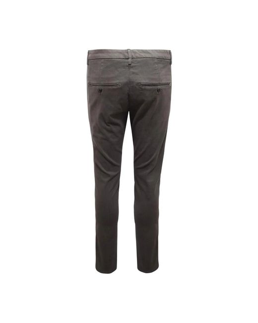 Dondup Gray Chinos for men
