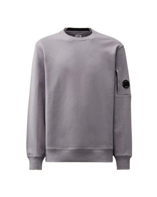 C P Company Sweatshirt Mit Linsendetail in Gray für Herren
