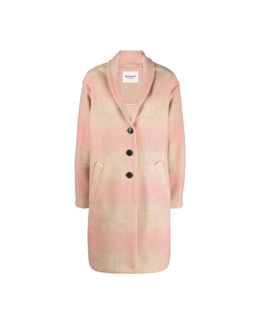 Isabel Marant Pink Single-Breasted Coats