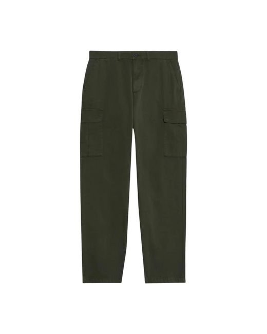 Lyle & Scott Green Straight Trousers for men