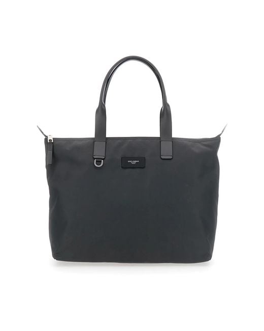Dolce & Gabbana Tote Bags in het Black voor heren