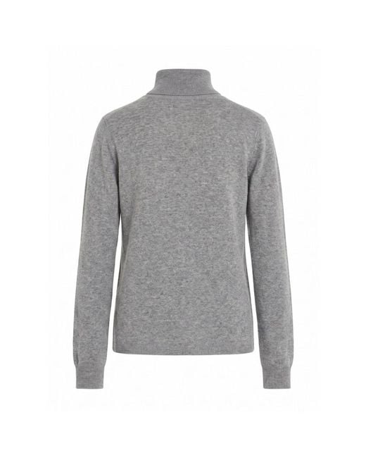 Max Mara Gray Turtlenecks