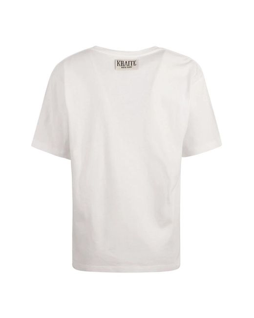 Khaite White T-Shirts