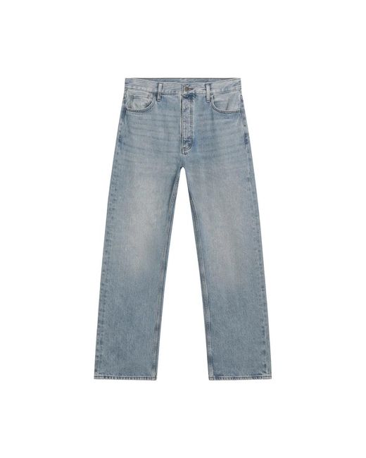 Fear Of God Blue Straight Fit Jeans for men