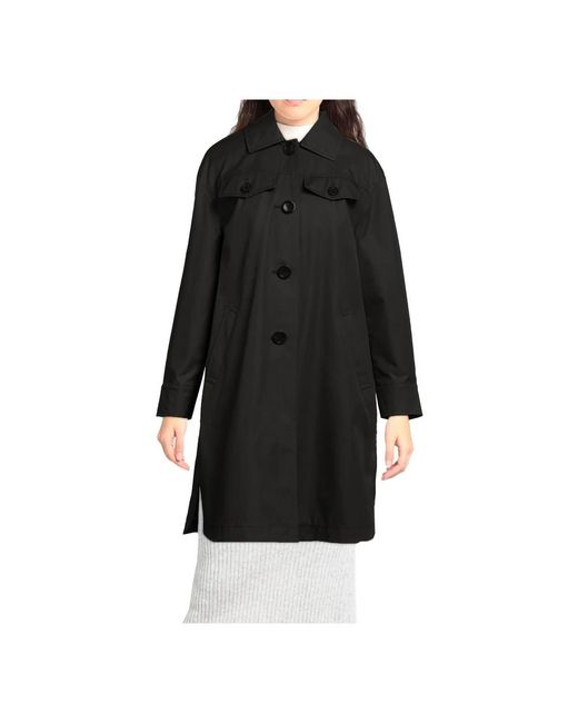 Herno Single-Breasted Coats in het Black voor heren