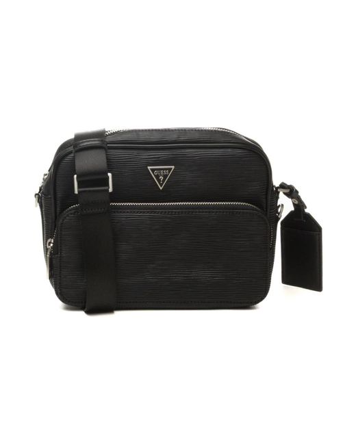Guess Black Cross Body Bags for men