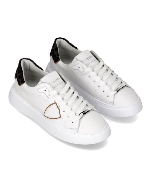 Philippe Model White Sneakers