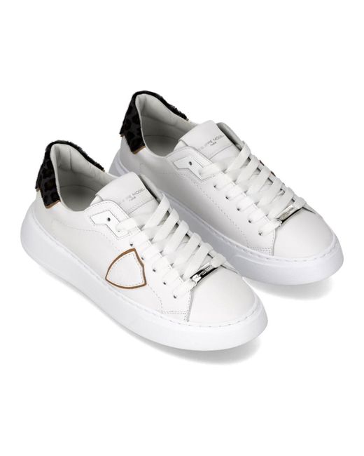 Philippe Model White Sneakers