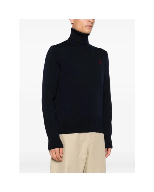 Turtlenecks AMI pour homme en coloris Black