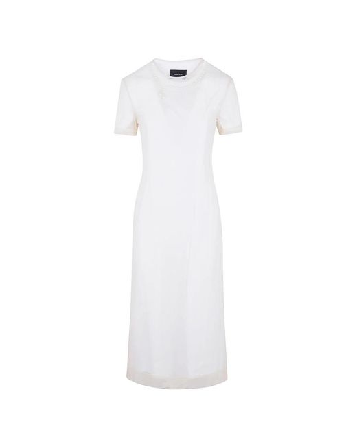Simone Rocha Midi Dresses in het White