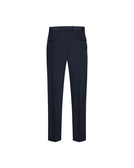 PT Torino Blue Suit Trousers for men