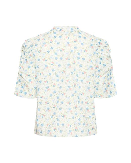 Ichi Blue Blouses