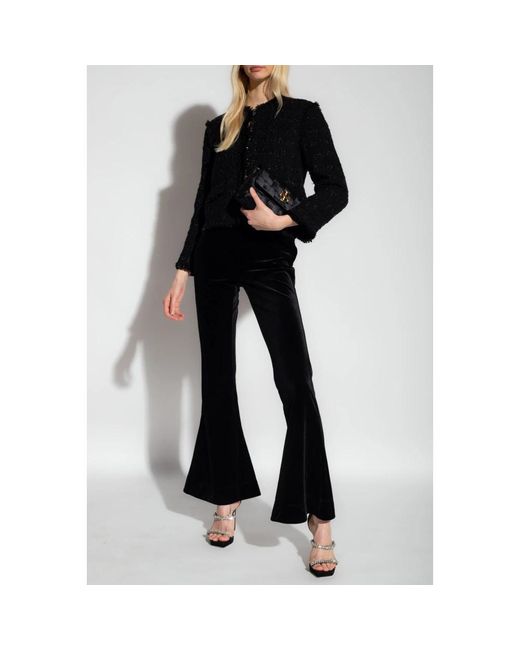 Tory Burch Black Tweed Jackets