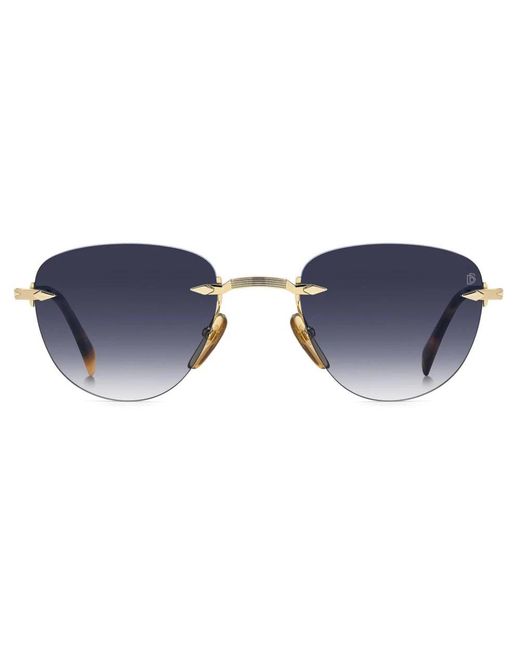 David Beckham Blue Sunglasses for men
