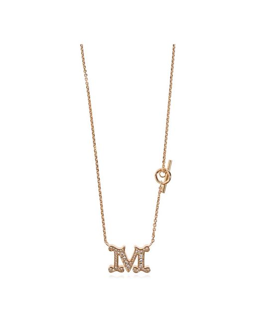 Max Mara Metallic Stilla Halskette