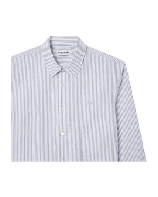 Lacoste White Casual Shirts for men