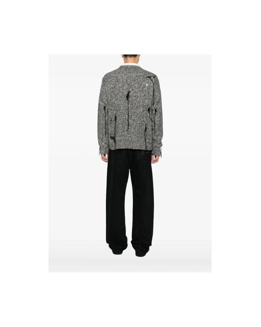 ATOMOFACTORY Rundhals-Pullover in Gray für Herren