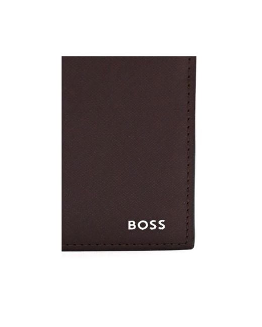 Wallets & Cardholders Boss pour homme en coloris Brown