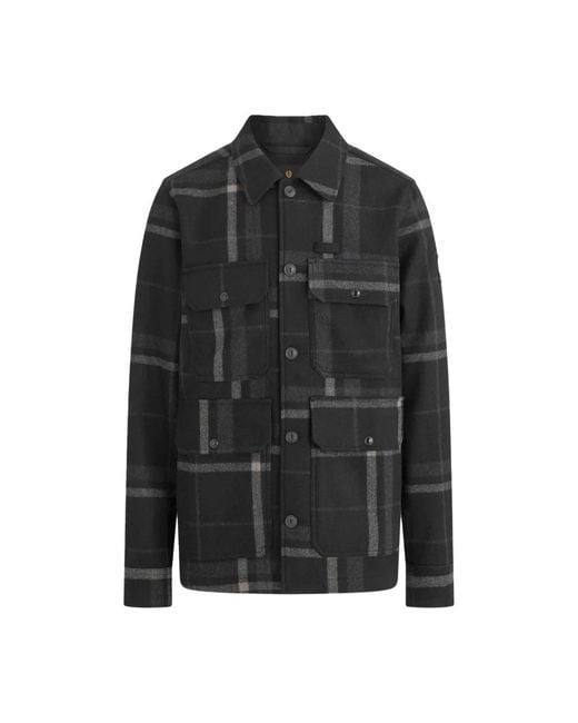 Belstaff Black Light Jackets for men