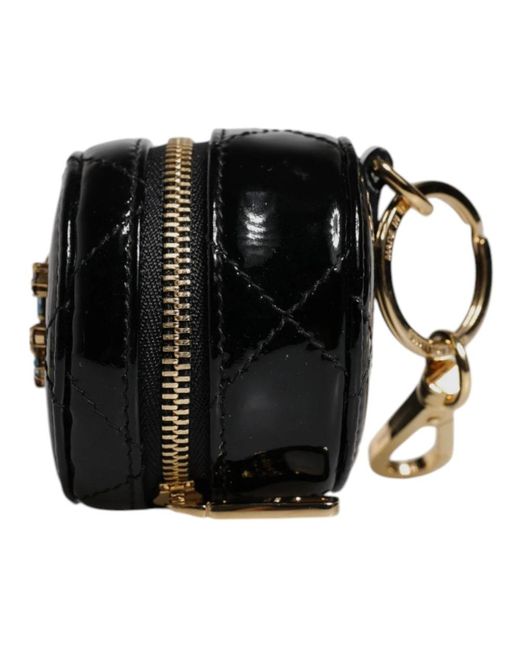 Dolce & Gabbana Black Keyrings