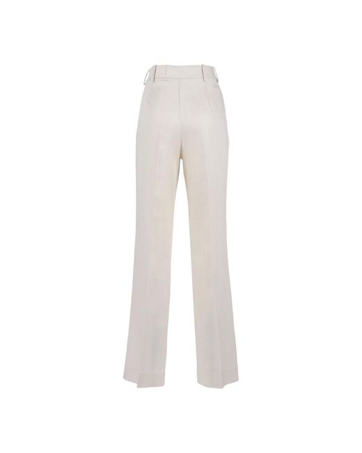 Ermanno Scervino Gray Wide Trousers
