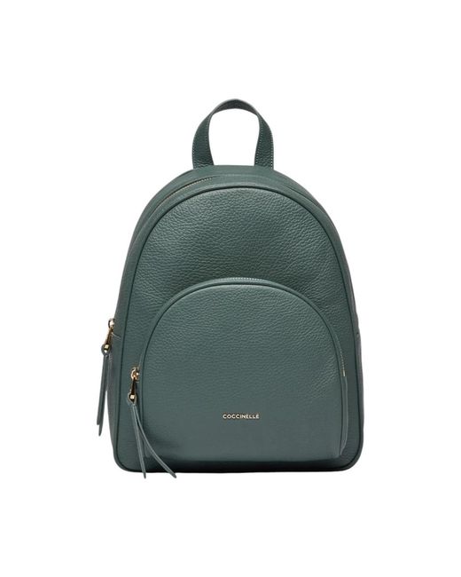 Coccinelle Green Backpacks