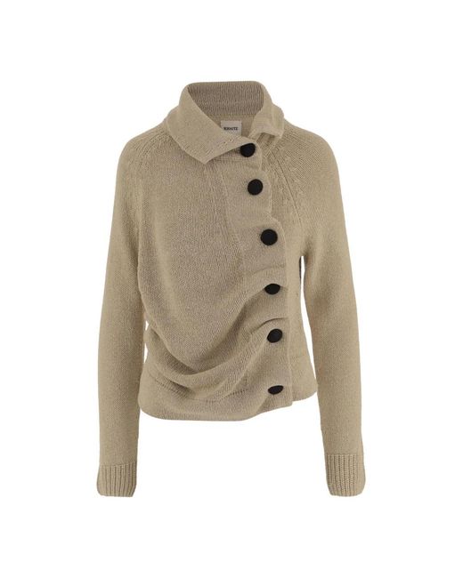 Khaite Natural Cardigans