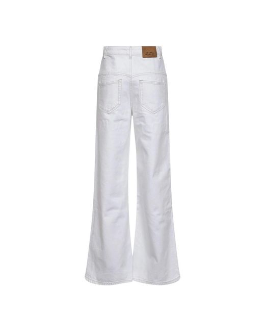 Isabel Marant White Flare Jeans