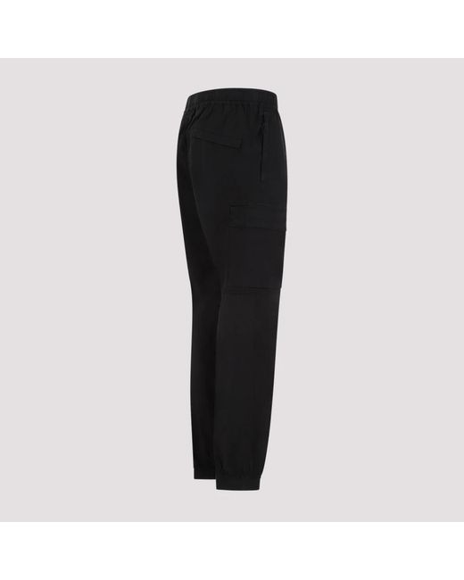 Stone Island Black Sweatpants for men