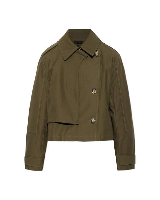 Trench Coats Rag & Bone de color Green