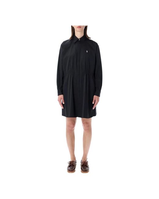 Polo Ralph Lauren Black Shirt Dresses
