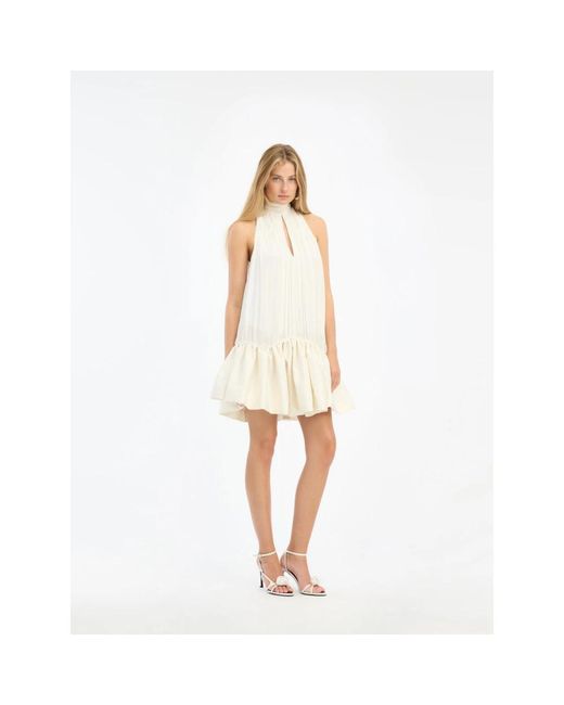 Short Dresses ROTATE BIRGER CHRISTENSEN de color White