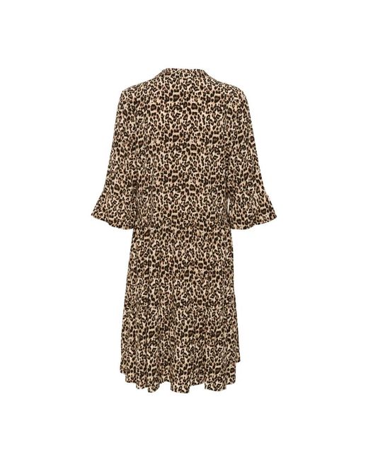 Saint Tropez Natural Short Dresses