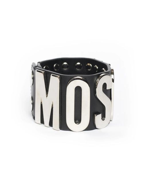 Moschino Black Bracelets