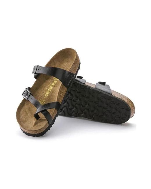 Birkenstock Brown Mayari sandalen